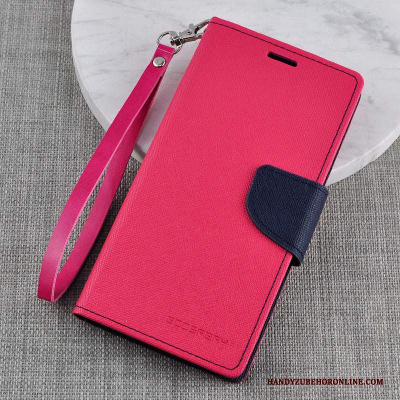 Custodia Huawei P20 Lite Folio Blutelefono, Cover Huawei P20 Lite Pelle