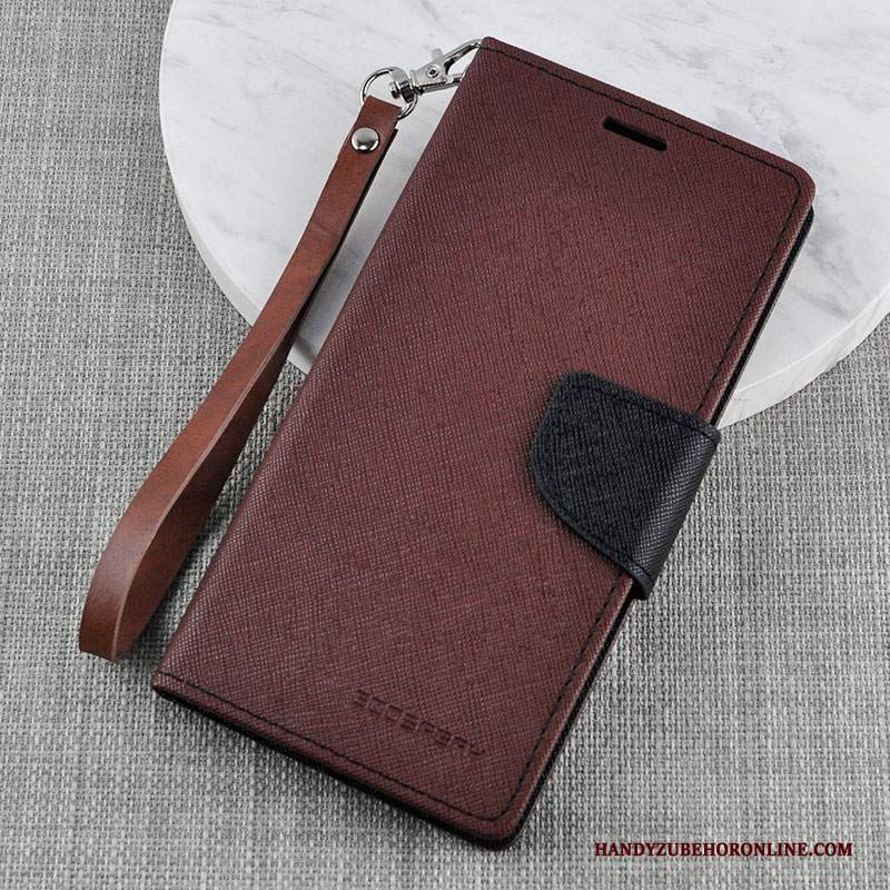 Custodia Huawei P20 Lite Folio Blutelefono, Cover Huawei P20 Lite Pelle