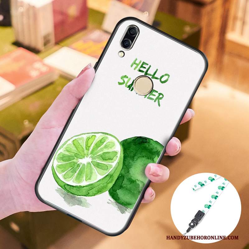 Custodia Huawei P20 Lite Moda Telefono Macchiati, Cover Huawei P20 Lite Protezione Verde Fresco