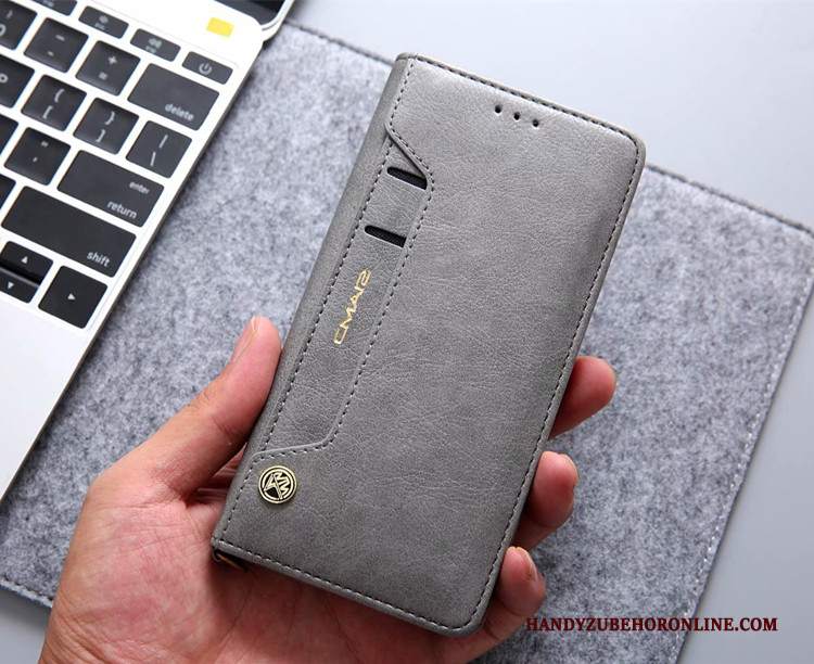 Custodia Huawei P20 Lite Pelle Borse Carta Tutto Incluso, Cover Huawei P20 Lite Folio Telefono