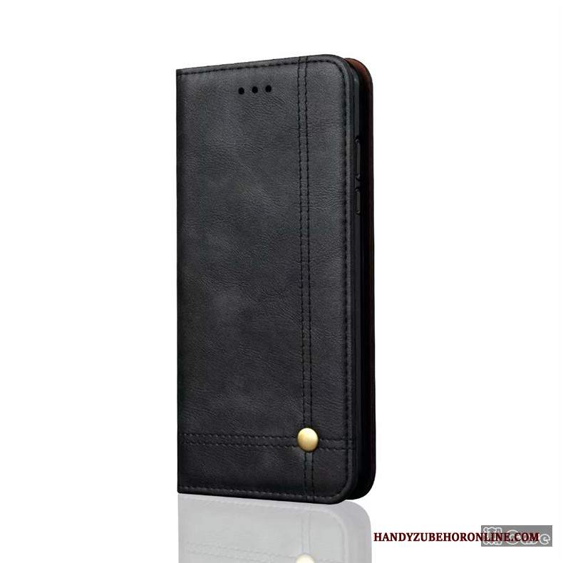 Custodia Huawei P20 Lite Pelle Telefono Anti-caduta, Cover Huawei P20 Lite Protezione Carta