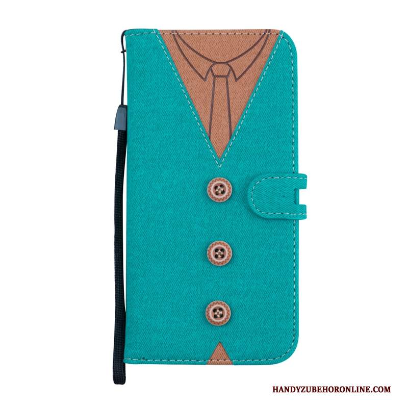 Custodia Huawei P20 Lite Portafoglio Di Personalità Gioventù, Cover Huawei P20 Lite Pelle Verde Supporto