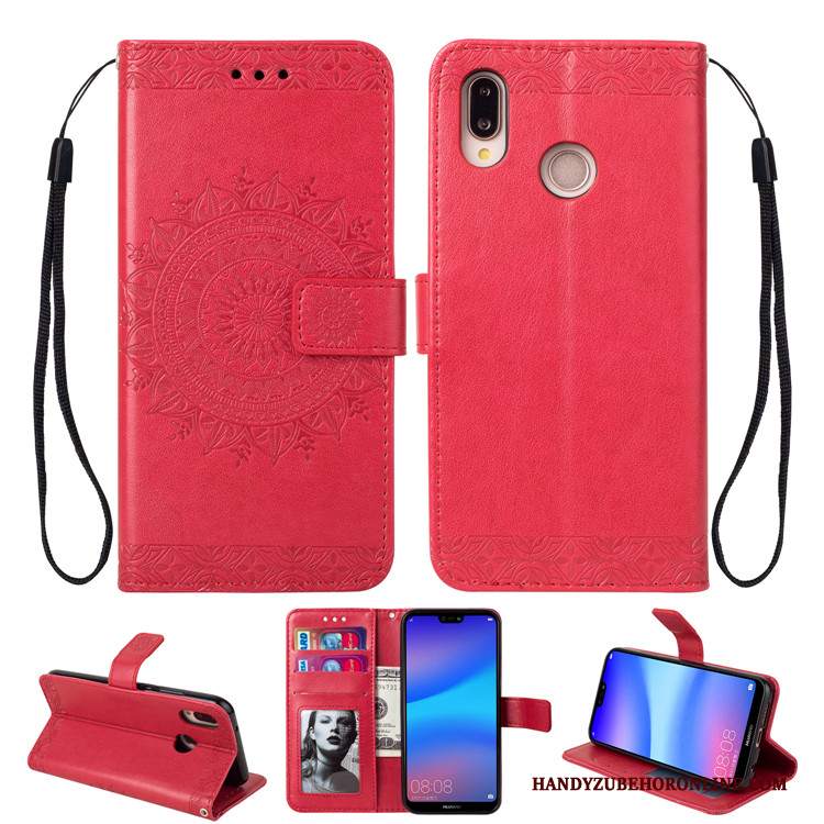 Custodia Huawei P20 Lite Protezione Sottili Tutto Incluso, Cover Huawei P20 Lite Pelle Telefono Anti-caduta