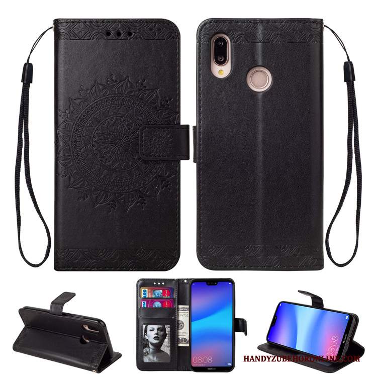 Custodia Huawei P20 Lite Protezione Sottili Tutto Incluso, Cover Huawei P20 Lite Pelle Telefono Anti-caduta