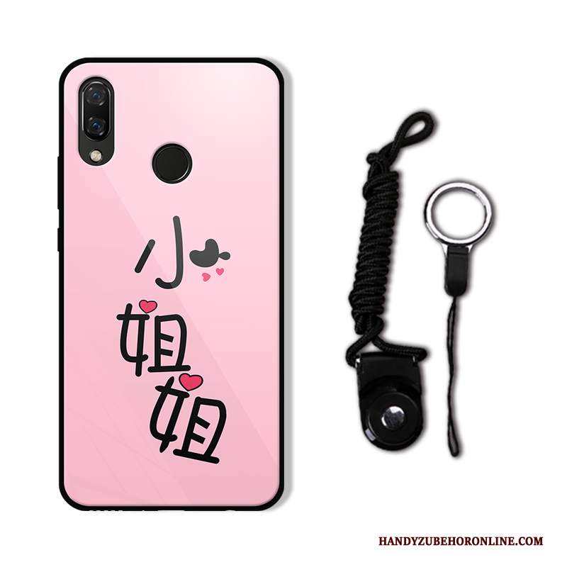 Custodia Huawei P20 Lite Silicone Bianco Gioventù, Cover Huawei P20 Lite Protezione Tendenza Ornamenti Appesi