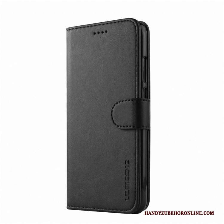 Custodia Huawei P20 Pelle Grigiotelefono, Cover Huawei P20 Portafoglio Anti-caduta Carta