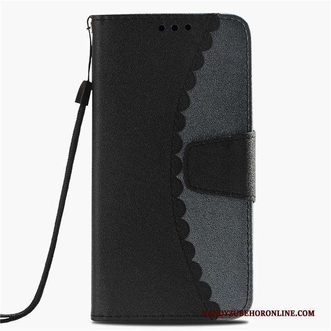 Custodia Huawei P20 Pelle Porpora Anti-caduta, Cover Huawei P20 Folio Tutto Incluso