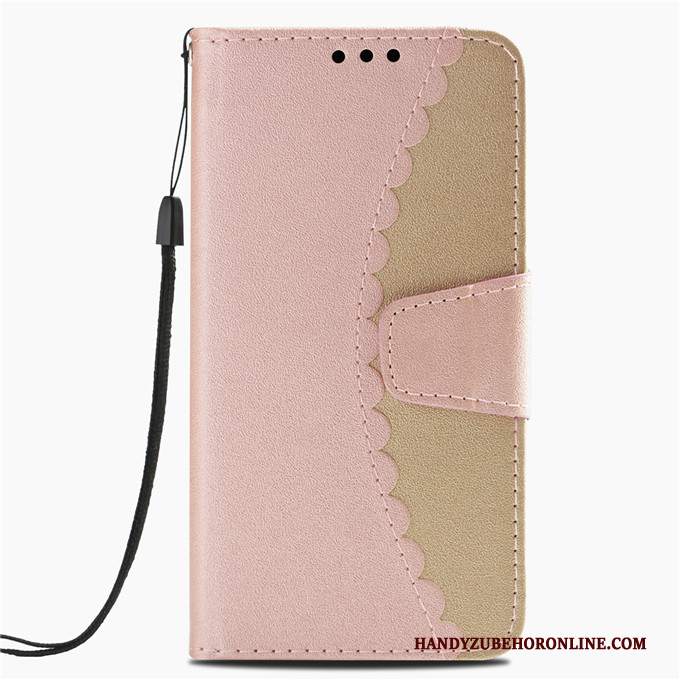 Custodia Huawei P20 Pelle Porpora Anti-caduta, Cover Huawei P20 Folio Tutto Incluso