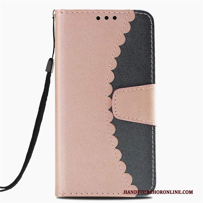 Custodia Huawei P20 Pelle Porpora Anti-caduta, Cover Huawei P20 Folio Tutto Incluso