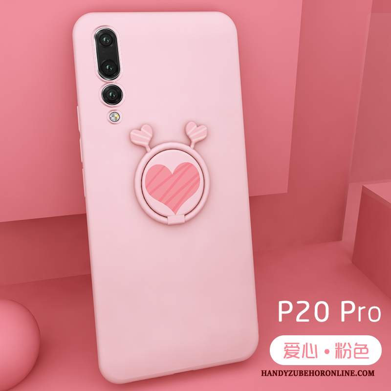 Custodia Huawei P20 Pro Cartone Animato Ringtelefono, Cover Huawei P20 Pro Protezione Carino Nuovo