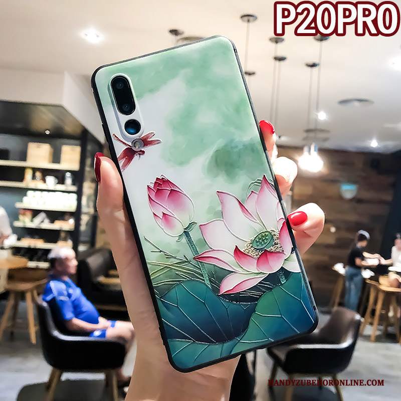 Custodia Huawei P20 Pro Creativo Ring Nuovo, Cover Huawei P20 Pro Silicone Tutto Incluso Di Personalità