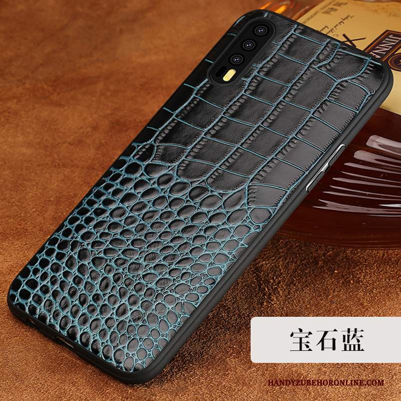 Custodia Huawei P20 Pro Pelle Telefono Tempra, Cover Huawei P20 Pro Creativo Pellicola Protettiva Marchio Di Tendenza