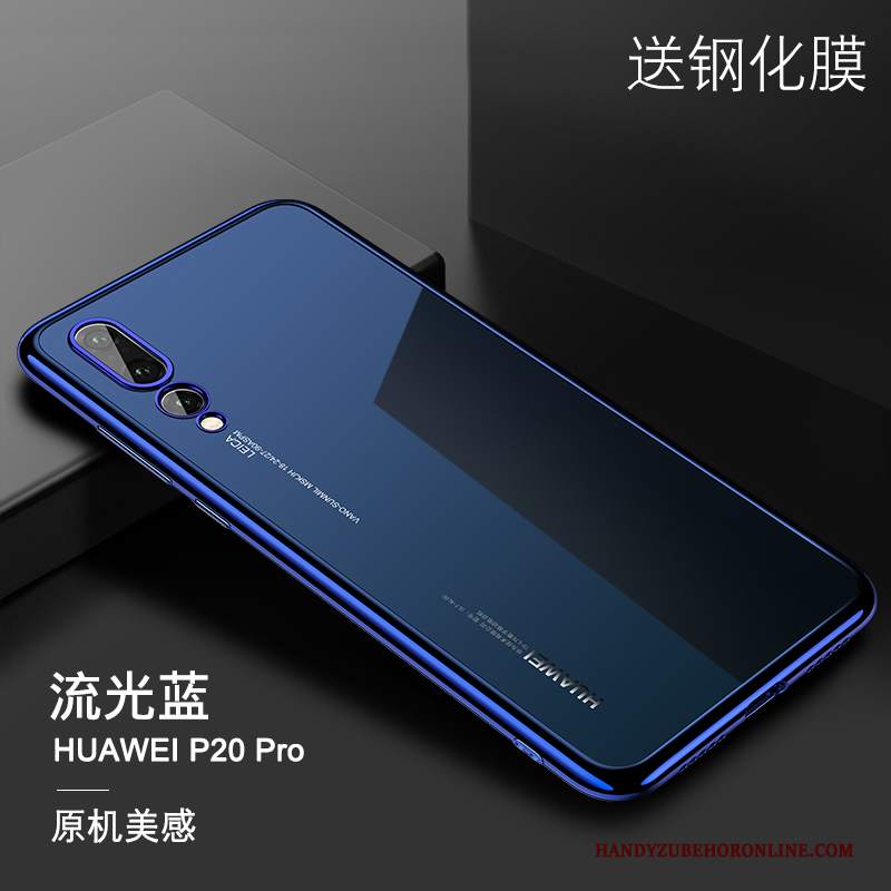 Custodia Huawei P20 Pro Protezione Di Personalità Vetro, Cover Huawei P20 Pro Creativo High End Sottile