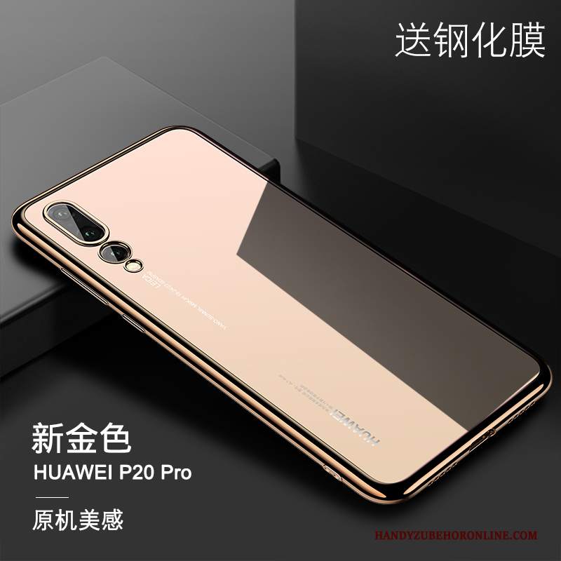 Custodia Huawei P20 Pro Protezione Di Personalità Vetro, Cover Huawei P20 Pro Creativo High End Sottile