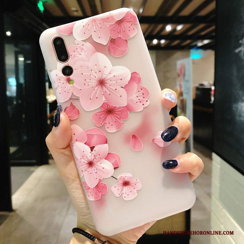 Custodia Huawei P20 Pro Protezione Tendenza Tutto Incluso, Cover Huawei P20 Pro Anti-caduta Rosa