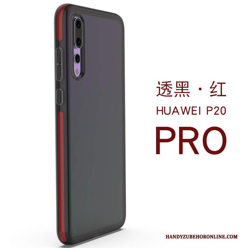 Custodia Huawei P20 Pro Silicone Di Personalità Trasparente, Cover Huawei P20 Pro Telefono Anti-caduta