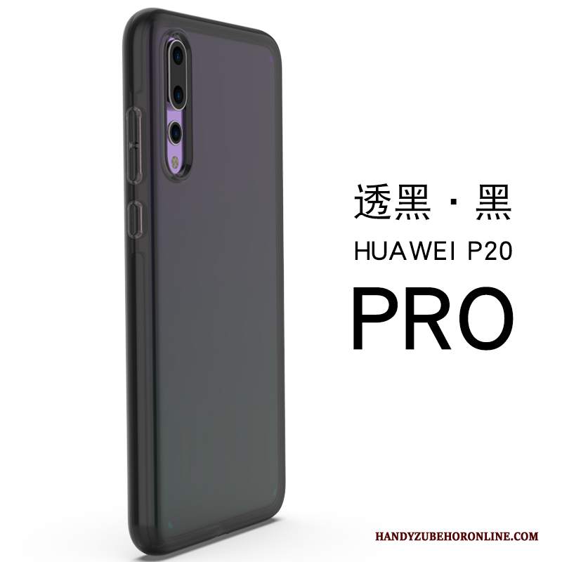 Custodia Huawei P20 Pro Silicone Di Personalità Trasparente, Cover Huawei P20 Pro Telefono Anti-caduta