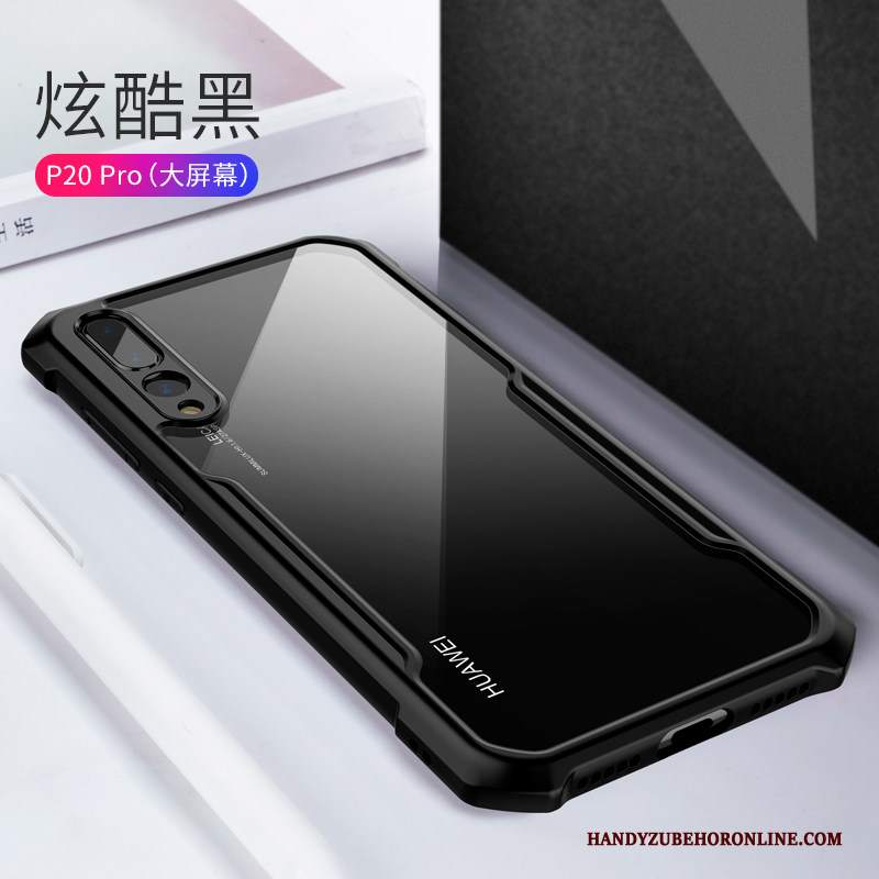 Custodia Huawei P20 Pro Silicone Marchio Di Tendenza Di Personalità, Cover Huawei P20 Pro Creativo Sottiletelefono