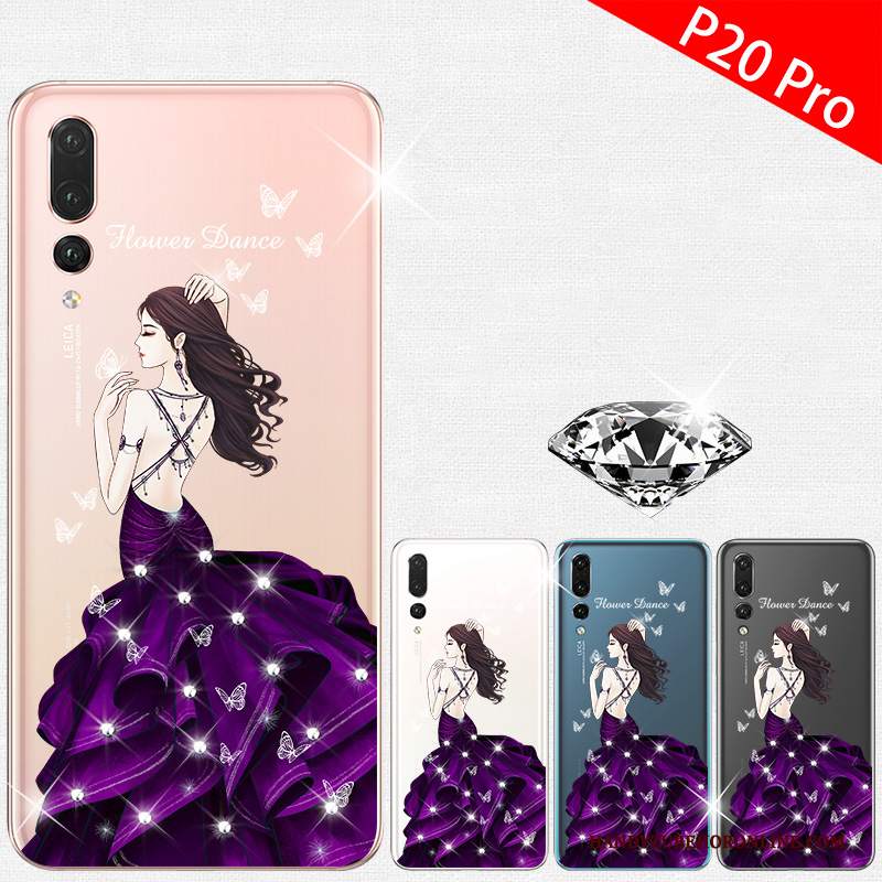 Custodia Huawei P20 Pro Silicone Tutto Incluso Verde, Cover Huawei P20 Pro Creativo Telefono High End