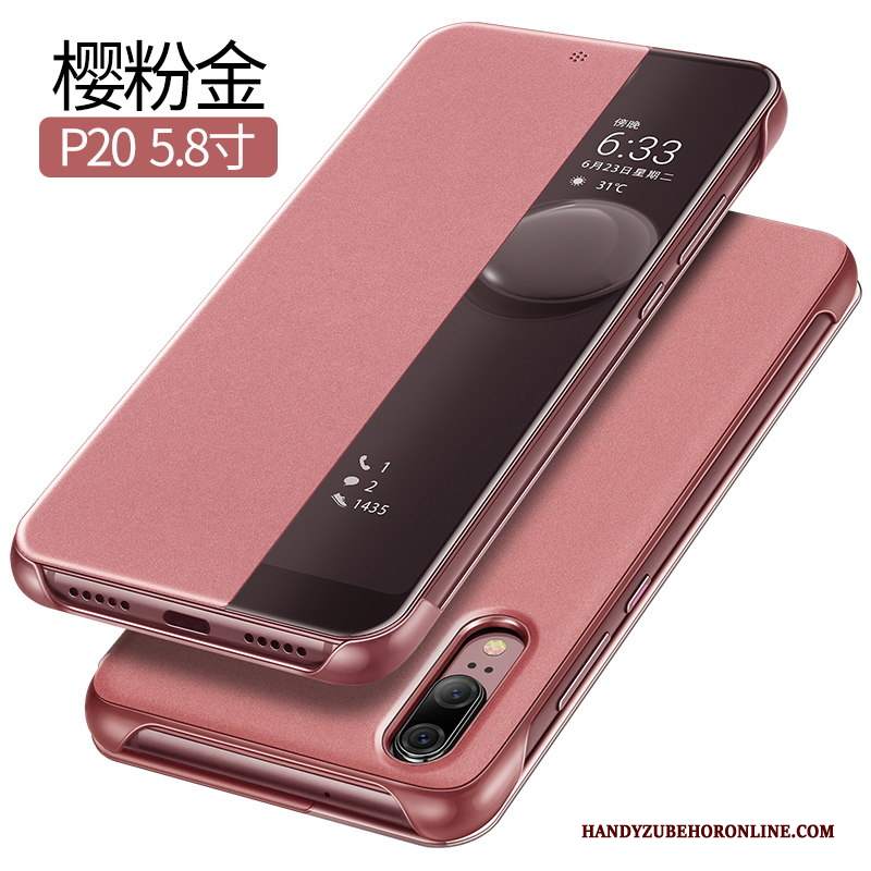 Custodia Huawei P20 Protezione Anti-caduta Sottili, Cover Huawei P20 Folio High End Di Personalità