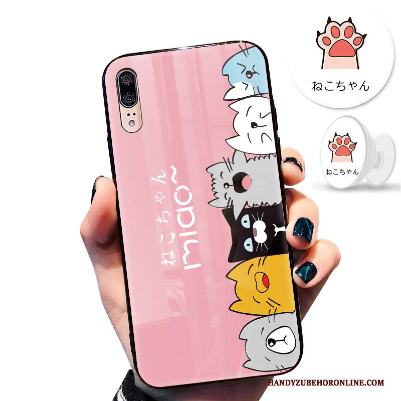 Custodia Huawei P20 Silicone Vento Di Personalità, Cover Huawei P20 Protezione Vetro Anti-caduta