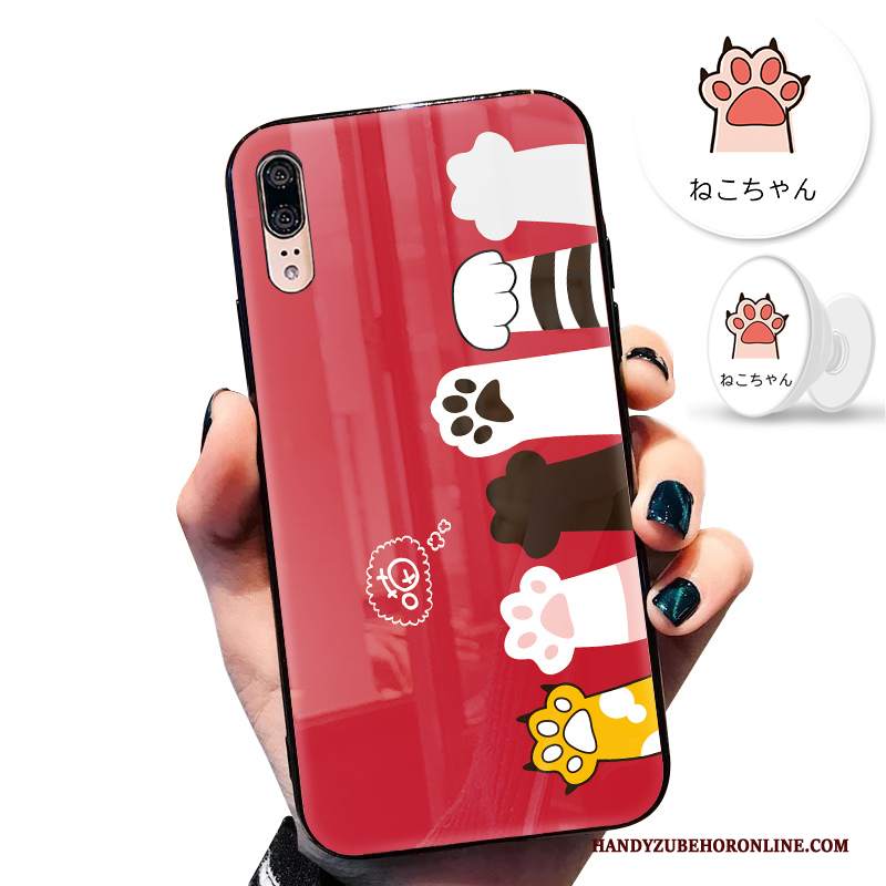 Custodia Huawei P20 Silicone Vento Di Personalità, Cover Huawei P20 Protezione Vetro Anti-caduta