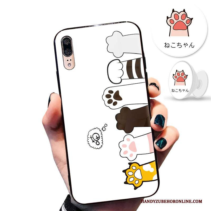 Custodia Huawei P20 Silicone Vento Di Personalità, Cover Huawei P20 Protezione Vetro Anti-caduta