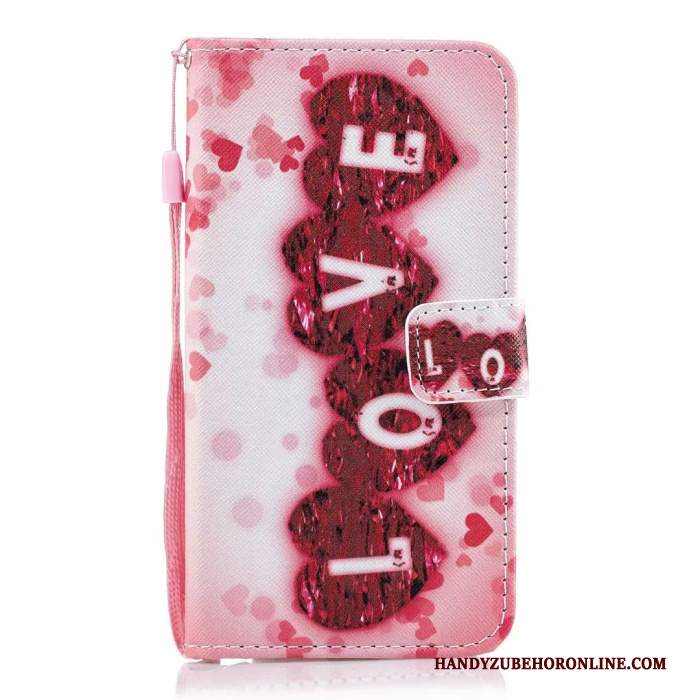 Custodia Huawei P30 Cartone Animato Tutto Incluso Anti-caduta, Cover Huawei P30 Folio Tendenza Rosa