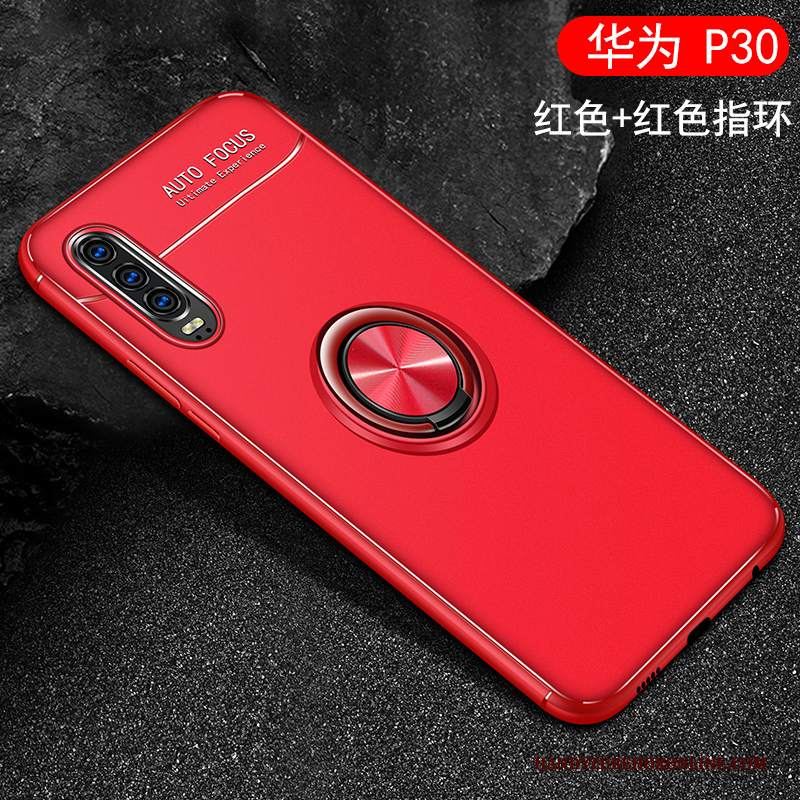 Custodia Huawei P30 Creativo Blu Sottile, Cover Huawei P30 Protezione Amanti Net Red