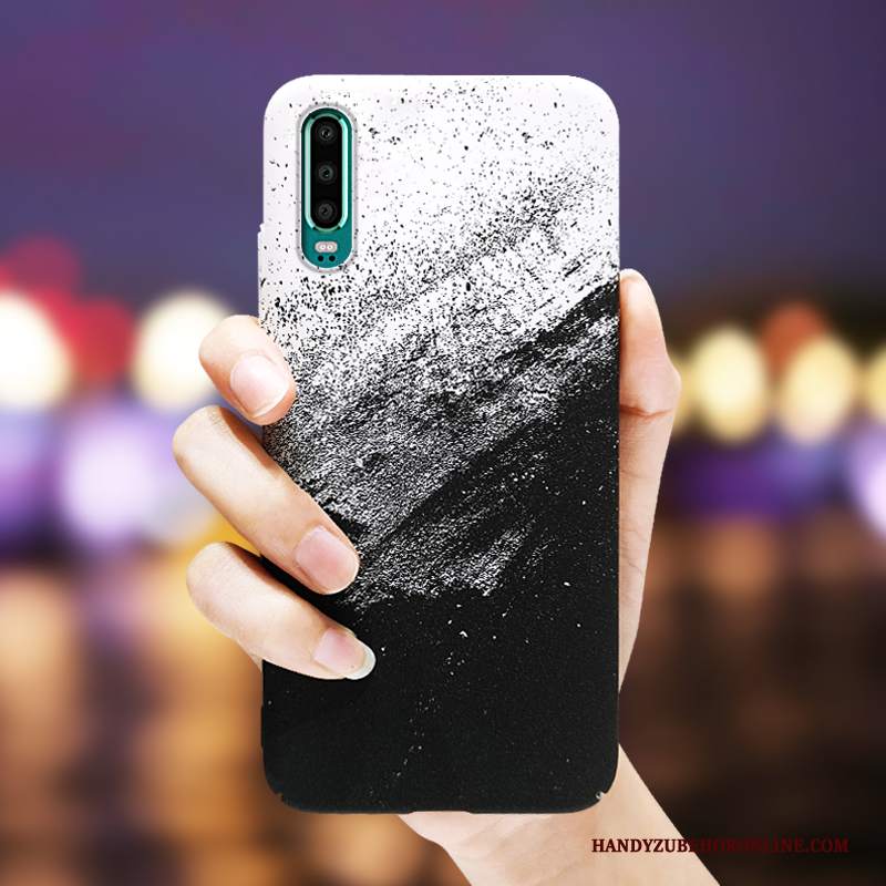 Custodia Huawei P30 Creativo Difficile Sottile, Cover Huawei P30 Protezione Di Personalitàtelefono