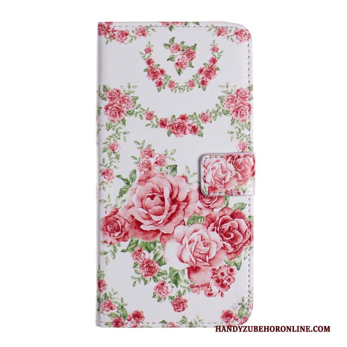 Custodia Huawei P30 Creativo Telefono Di Personalità, Cover Huawei P30 Pelle Rosa Carta