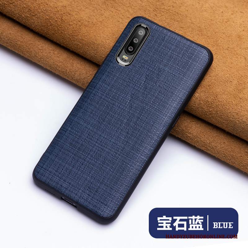 Custodia Huawei P30 Creativo Telefono Personalizza, Cover Huawei P30 Pelle Tutto Incluso Nero