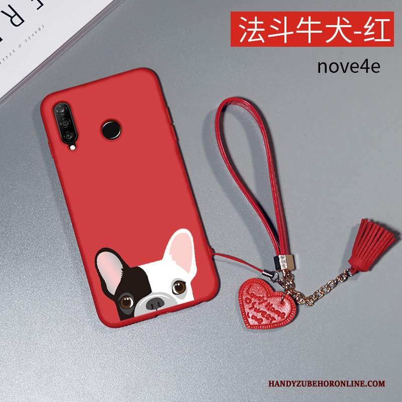 Custodia Huawei P30 Lite Cartone Animato Telefono Di Personalità, Cover Huawei P30 Lite Silicone Bello Morbido