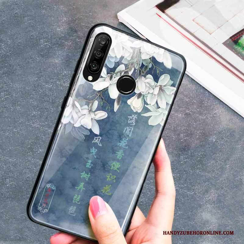 Custodia Huawei P30 Lite Creativo Di Personalità Tendenza, Cover Huawei P30 Lite Vetro Vento