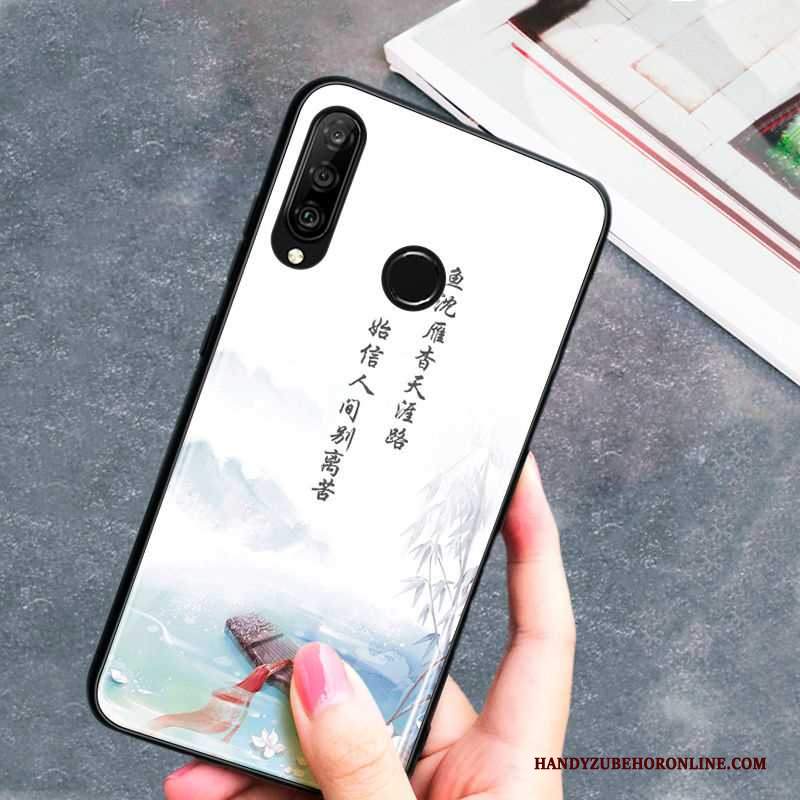 Custodia Huawei P30 Lite Creativo Di Personalità Tendenza, Cover Huawei P30 Lite Vetro Vento