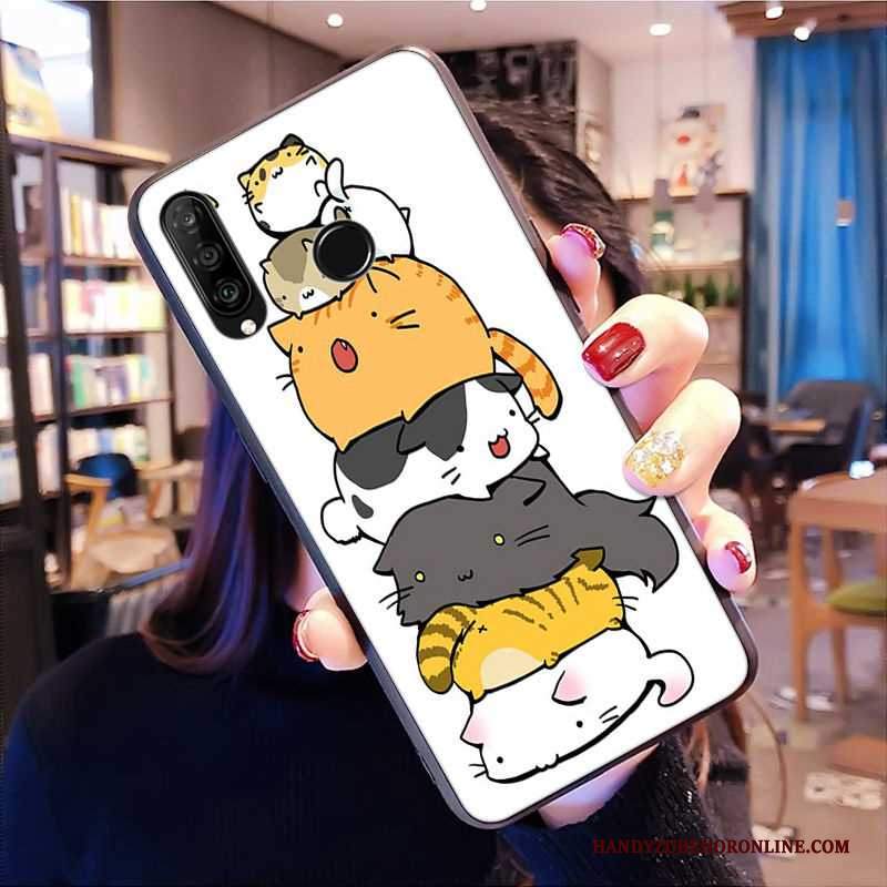 Custodia Huawei P30 Lite Creativo Morbidotelefono, Cover Huawei P30 Lite Protezione Amanti Di Personalità