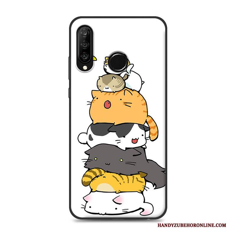 Custodia Huawei P30 Lite Creativo Ricchezza Marchio Di Tendenza, Cover Huawei P30 Lite Protezione Di Personalità Morbido