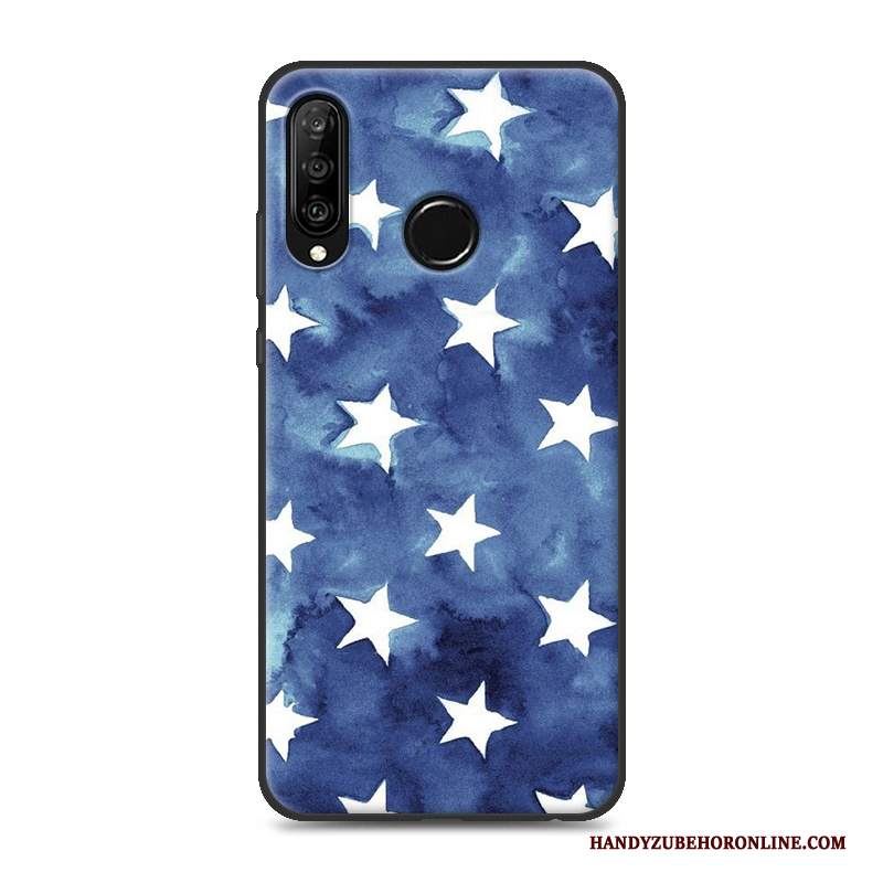 Custodia Huawei P30 Lite Creativo Ricchezza Marchio Di Tendenza, Cover Huawei P30 Lite Protezione Di Personalità Morbido