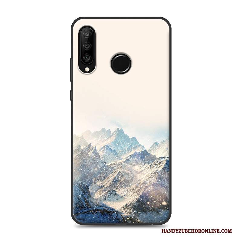 Custodia Huawei P30 Lite Creativo Ricchezza Marchio Di Tendenza, Cover Huawei P30 Lite Protezione Di Personalità Morbido