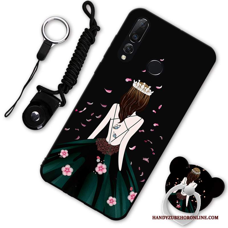 Custodia Huawei P30 Lite Creativo Rossotelefono, Cover Huawei P30 Lite Tendenza Morbido