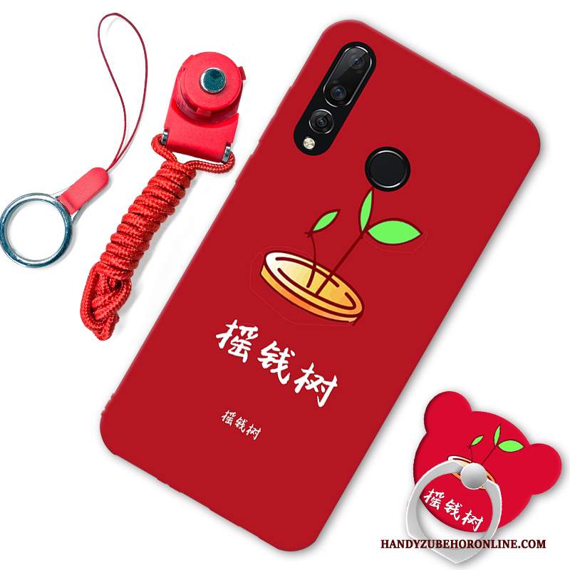 Custodia Huawei P30 Lite Creativo Rossotelefono, Cover Huawei P30 Lite Tendenza Morbido