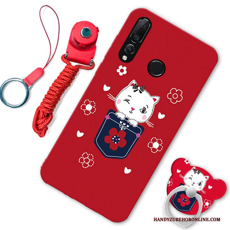 Custodia Huawei P30 Lite Creativo Rossotelefono, Cover Huawei P30 Lite Tendenza Morbido