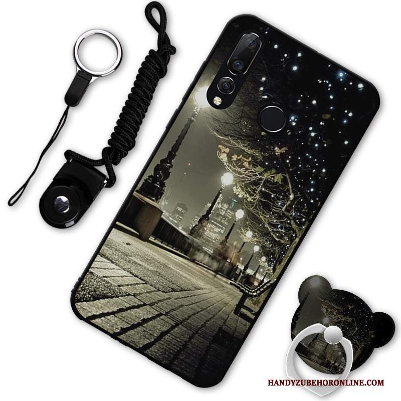 Custodia Huawei P30 Lite Creativo Rossotelefono, Cover Huawei P30 Lite Tendenza Morbido