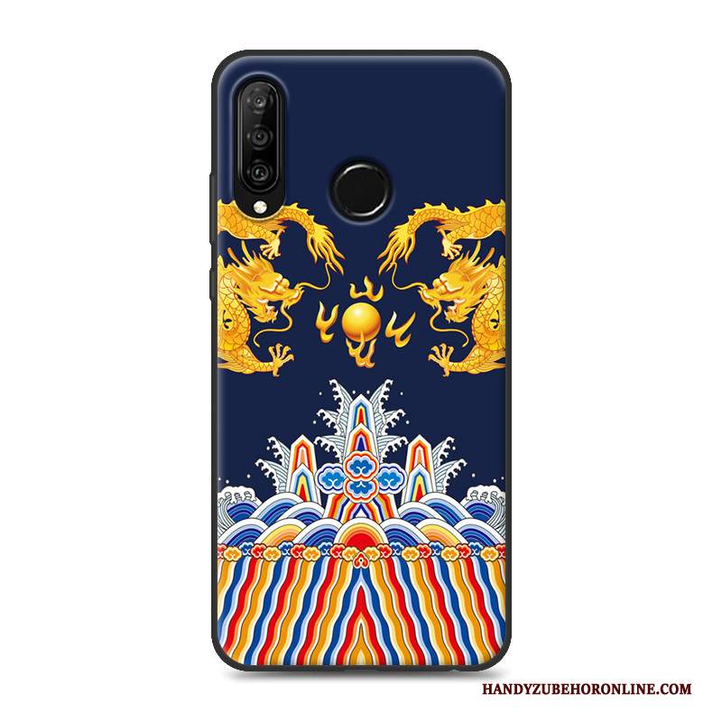 Custodia Huawei P30 Lite Creativo Telefono Anti-caduta, Cover Huawei P30 Lite Protezione Di Personalità Morbido