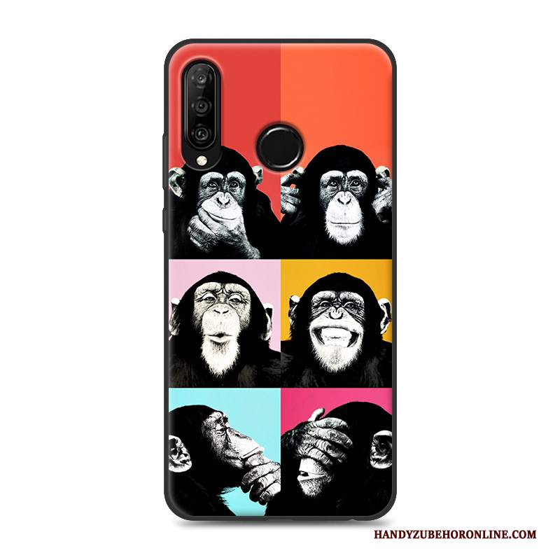 Custodia Huawei P30 Lite Creativo Telefono Anti-caduta, Cover Huawei P30 Lite Protezione Di Personalità Morbido