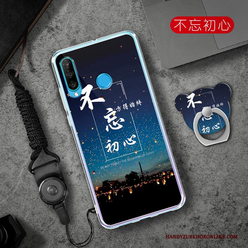 Custodia Huawei P30 Lite Creativo Tutto Inclusotelefono, Cover Huawei P30 Lite Hemming Tendenza