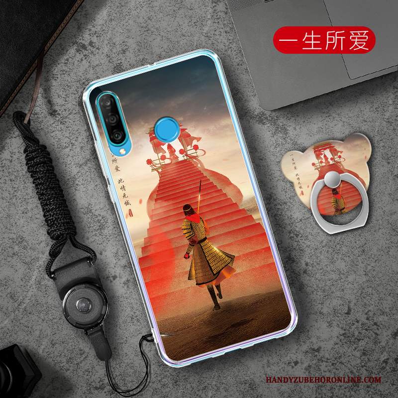 Custodia Huawei P30 Lite Creativo Tutto Inclusotelefono, Cover Huawei P30 Lite Hemming Tendenza