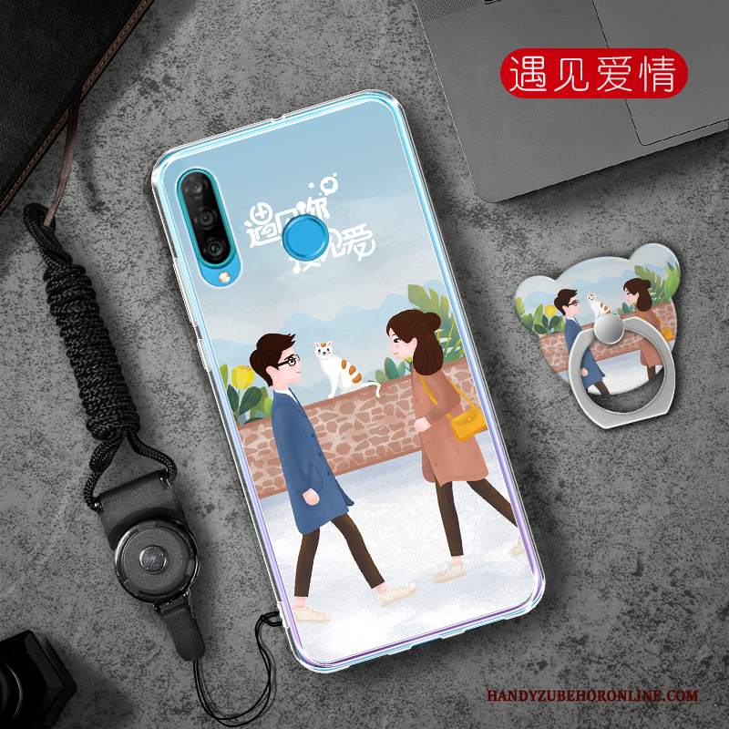 Custodia Huawei P30 Lite Creativo Tutto Inclusotelefono, Cover Huawei P30 Lite Hemming Tendenza