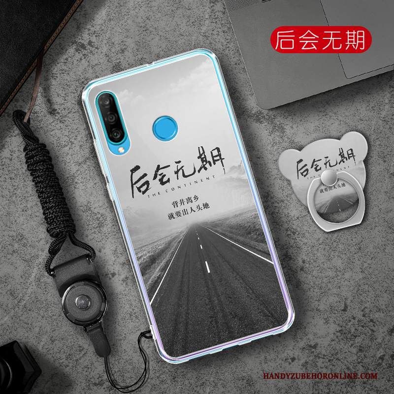 Custodia Huawei P30 Lite Creativo Tutto Inclusotelefono, Cover Huawei P30 Lite Hemming Tendenza