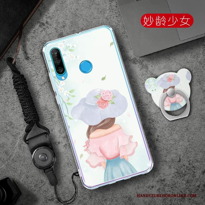 Custodia Huawei P30 Lite Creativo Tutto Inclusotelefono, Cover Huawei P30 Lite Hemming Tendenza